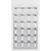 Vertical Stainless Steel Capsule Holder for 18 Nespresso Coffee Capsules