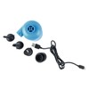 Electric Air Pump Portable Blue Inflator Deflator Pump Perfect for