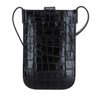 DECADENT Fiona Mobile Bag Croco Black, Croco Black
