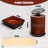 5 Pieces Rolling Knife Sharpener Kit - Magnetic Roller Sharpener