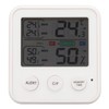Room Thermometer 3.7in LCD Display High Accuracy Comfort Level Indicator