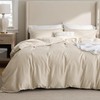 Bedsure Cooling Duvet Cover Queen Size - Moisture Wicking and