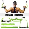 KORIKAHM Adjustable Lat Pull down Bar, Cable Machine Attachments for