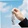 iplusmile 2pcs Race Car Keychains Zinc Alloy Pendant Stylish Car