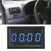 Akozon YB27T LED Electronic Digital Luminous Car Clock Accessories Decoration