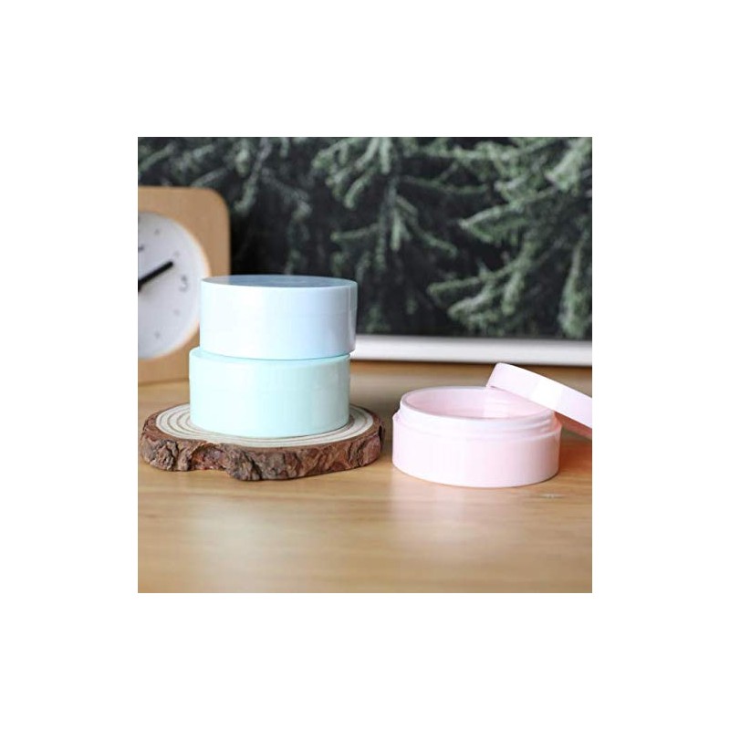 DNHCLL 3PCS 5ml High-grade Empty powder box,Travel Portable Plastic Empty
