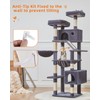 Taoqimiao Cat Tree 71-Inch, Cat Tower for Indoor Cats Large