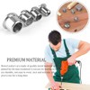 ELANE 48 Pcs Dowel Centering Pins,Metal Dowel Pins Dowels for