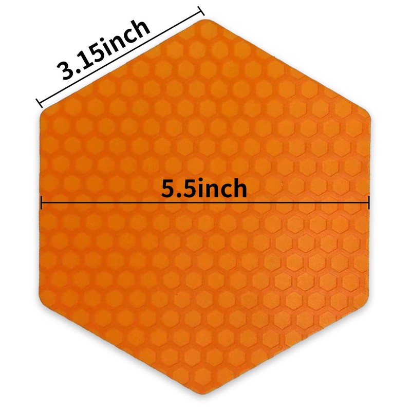 Rokia R Surfboard Traction Pad 10 PCS Silica Gel Anti-Slip