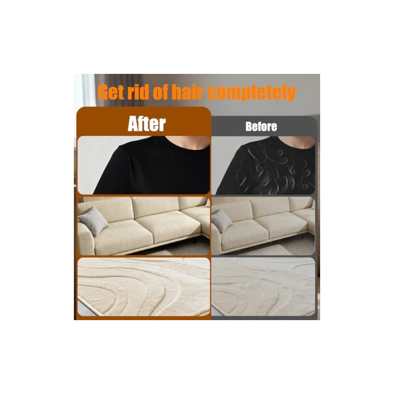 2pc Pet Hair Removal Glove for Dogs Cats, Upgraded Electrostatic