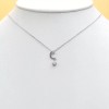 JEYFEL 925 Solid Sterling Silver Jewelry Moon & Star CZ