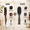 Slick Back Set - Boar Bristle Brush - Comb -