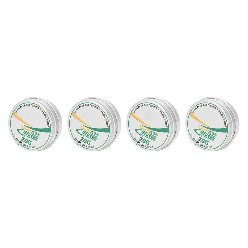 4Pcs Soldering Tip Refresher Clean Paste Tin Powder Resurrection Paste
