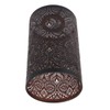 Wrought Iron Lamp Shade Iron Detachable Hollow Carved Modern Lampshade