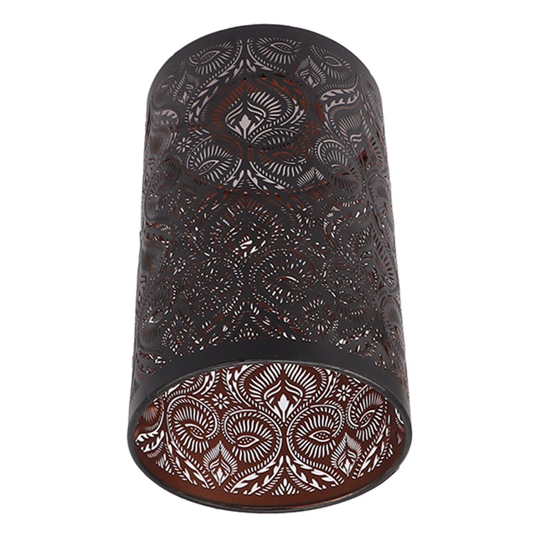 Wrought Iron Lamp Shade Iron Detachable Hollow Carved Modern Lampshade