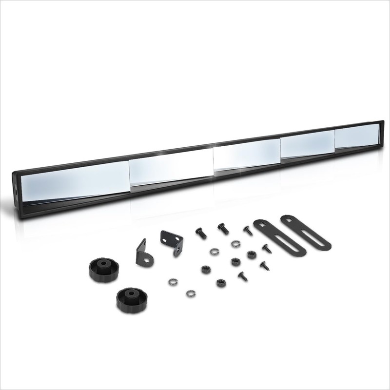 Universal Adjustable 5-Panel Wink Rear View Mirrors Compatible with EZGO/Club