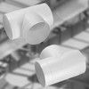 KOTARBAU® Connector T-piece for ventilation systems, diameter 125 mm, made