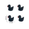 Pcxino 400pcs Mini Resin Duck Bulk Tiny Duck Figures for