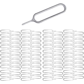 10 Pcs Sim Card Ejector Pin, Sim Card Tray Removal Tool, SIM Card Ejector Removal Tool Pin for all Mobile Phones Models & Tablets, Sim Card extractor (10)