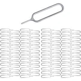 10 Pcs Sim Card Ejector Pin, Sim Card Tray Removal Tool, SIM Card Ejector Removal Tool Pin for all Mobile Phones Models & Tablets, Sim Card extractor (10)