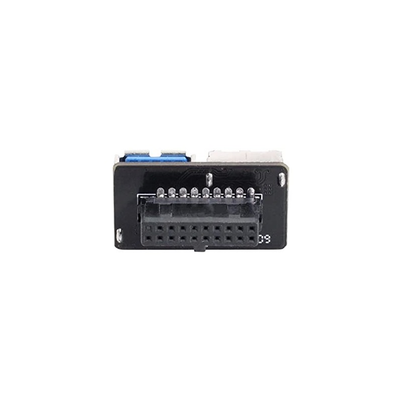 cablecc Dual USB 3.0 A Type Female to Motherboard 20/19