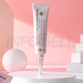 Tone Up/Sunscreen Cream/SPF/50+/UV Rays/Blocks/Bare Face/Cover/Glow/Moisture/Sunblock/Sun Cream/8Pcs