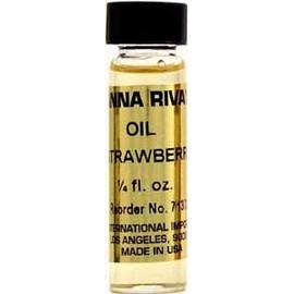 INDIO Anna Riva Oil-Strawberry 1/4oz~ for Anointing Candles, Charms & Altar Tools ~