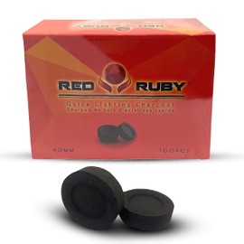 Coal Disks for Incense - Pack of 100 Coal Briquettes - 10 Rolls of 10 Tablets - Quicklighting - Slow Burning