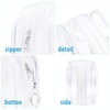 Clear Figure Display Case, Protective Case for Plush Doll Storage