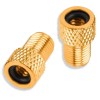 2 Adaptadores Valvula Francesa - Americana Empaque Kit Cobre Presta