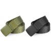 Aomig Work Belt Men's Adjustable Nylon Fabric Belt Business Belt