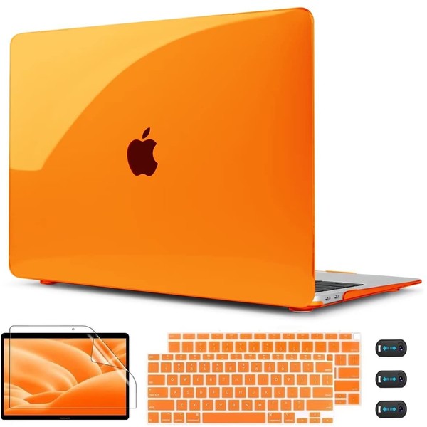 CISSOOK Orange Case for MacBook Air 13" with Retina Display