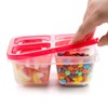 AVLA 10 Pack Bento Snack Boxes, Reusable Meal Prep Containers,