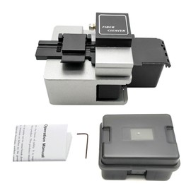 Full Automatic Fiber Optic Cleaver with Hex Wrench High Accuracy Optical Fiber Cutter 125um