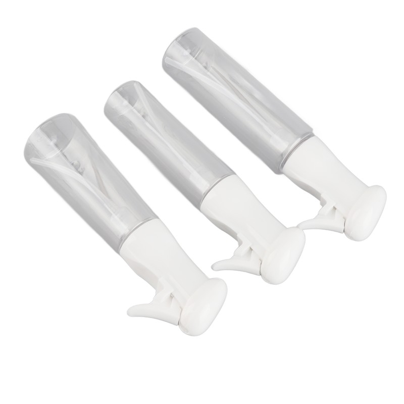 3pcs Fine Mist Spray Bottle Refillable Uniform Spraying Ergonomic Design