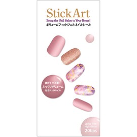 Stick Art Volume Fit Gel Nail Sticker SAVG-04 Sparky Rose