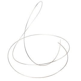 Yibuy 8FTReplacement Mandolin Banjo Fret Wire 1.6mm White Copper For luthier maker