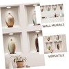 Operitacx 1 Set Elegant Vase Wall Stickers for Home and