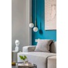 KCO Lighting Globe Pendant Light 1-Light Modern Hanging Lights Glass