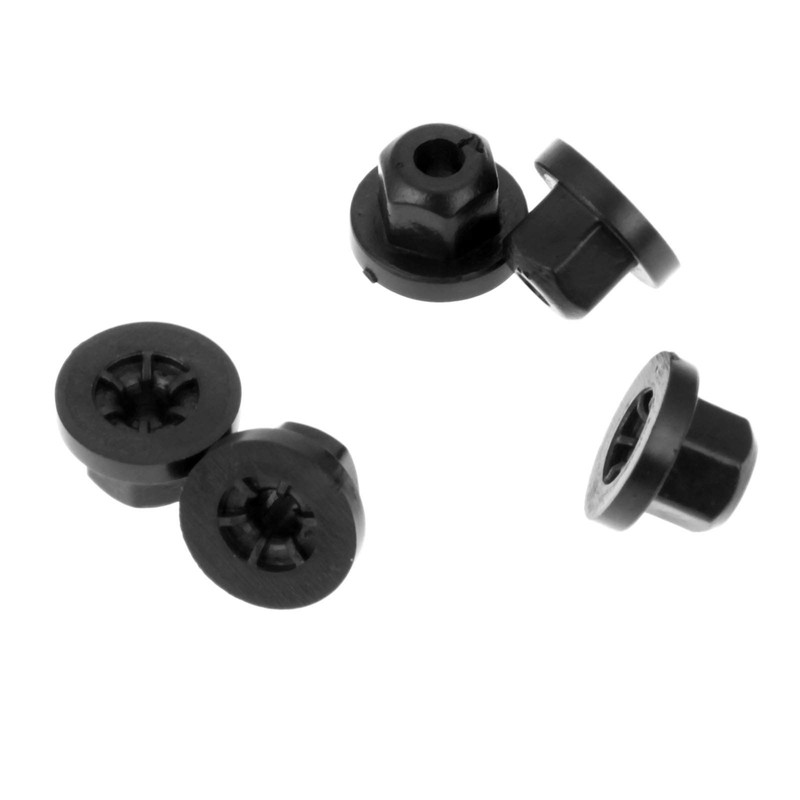 Mtsooning 20PCS Nylon Body Nuts Flange Clip 16131176747 Relpacement for
