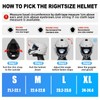 TRIANGLE Dual Sport Motorcycle Helmet Dirt Bike Helmets ATV Full
