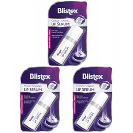 Blistex Conditioning Lip Serum, with Dose Control Pump, 0.30 oz (Pack of 3)