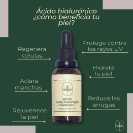 Sérum Pineda Ácido Hialurónico + Vitamina C 30g Facial