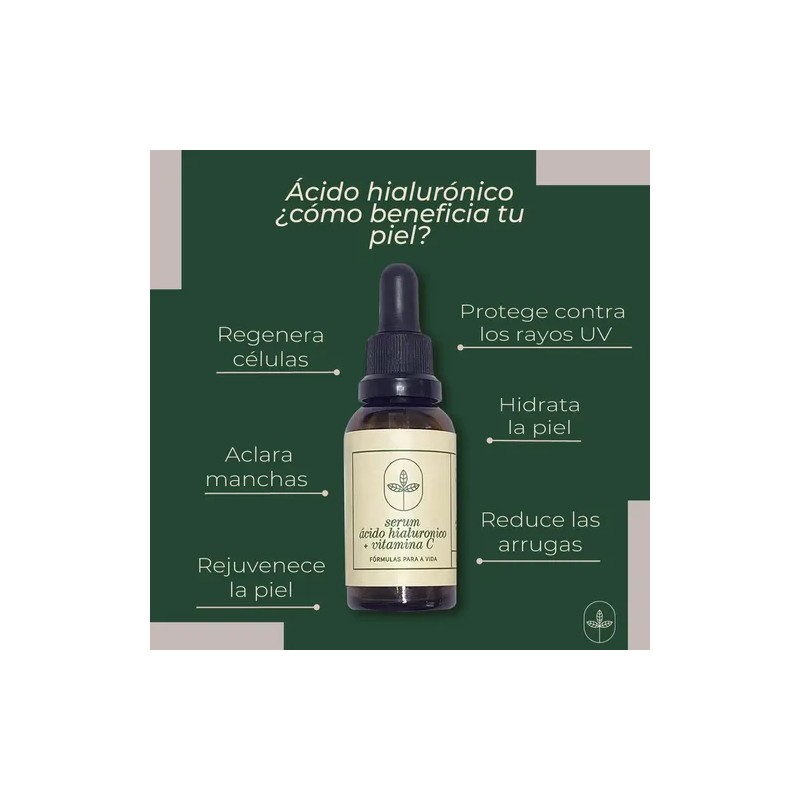 Sérum Pineda Ácido Hialurónico + Vitamina C 30g Facial