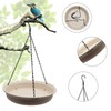 12 Inch Hanging Bird Bath, Hanging Bird Feeder Bird Bath