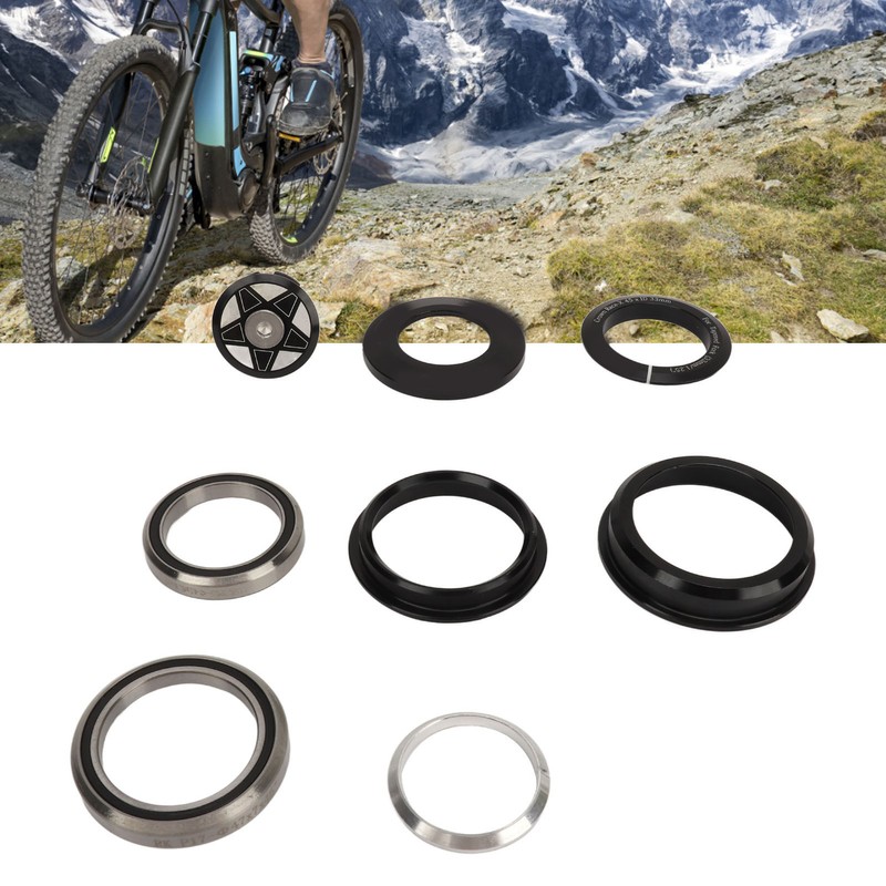 Bike Front Fork Bowl Set Bikes Headset Bearing Accessory for