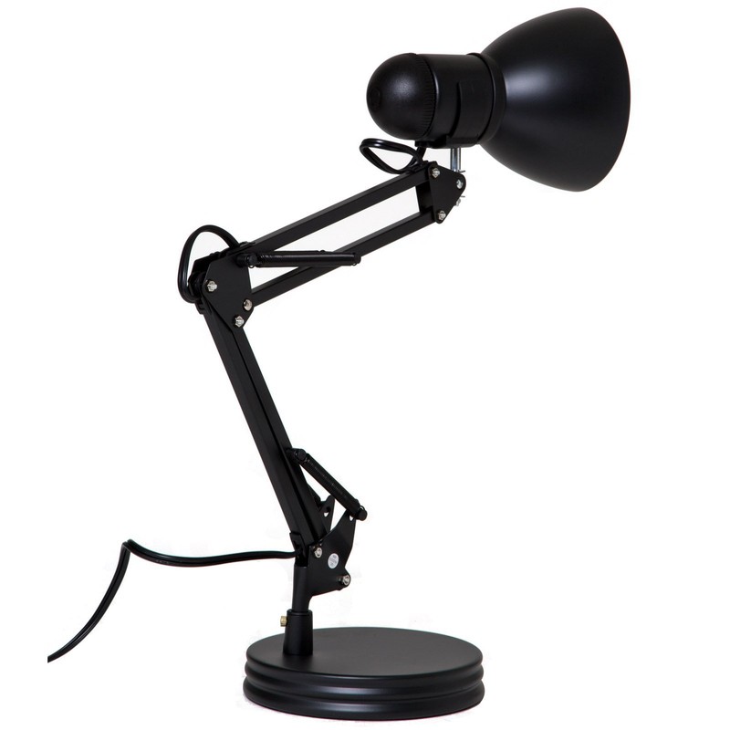 Boston Harbor TL-WK-134E-BK-3L Swing Arm Adjustable Desk Lamp, 60 W,