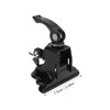 Radio Antenna Mount Bracket 180° Rotatable Stainless Steel Rustproof Black