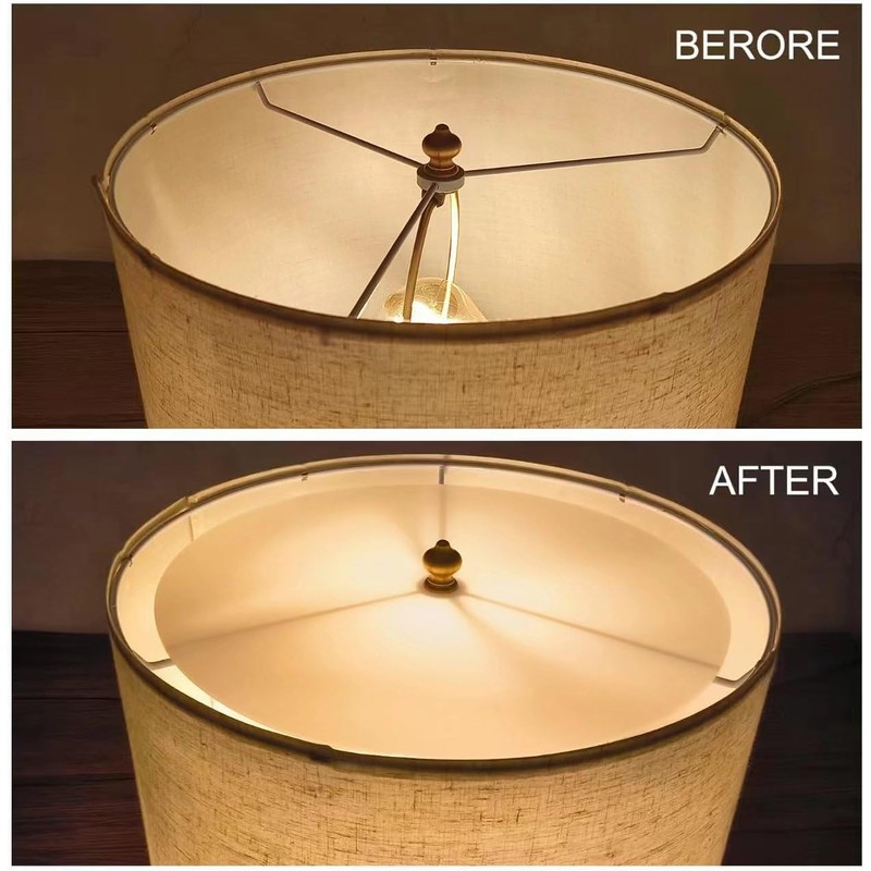 Awclub Lampshade Diffuser, 15" Diameter Round Diffuser Lamp Shade for