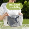 ARASAWA Washable Insulated Lunch Bag Compact & Stylish Tote for